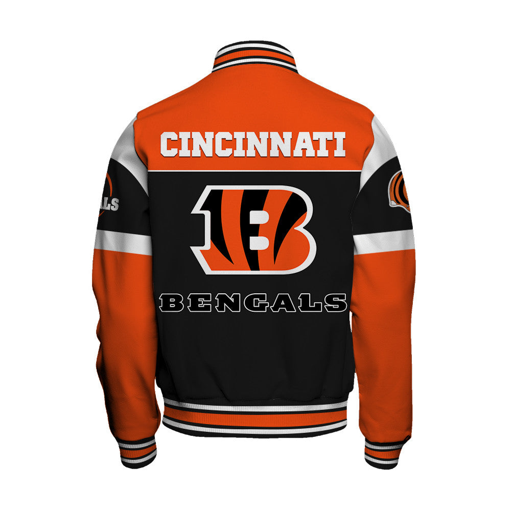 Cincinnati Bengals Unisex Team Spirit Varsity Jacket AZBTVJK000101