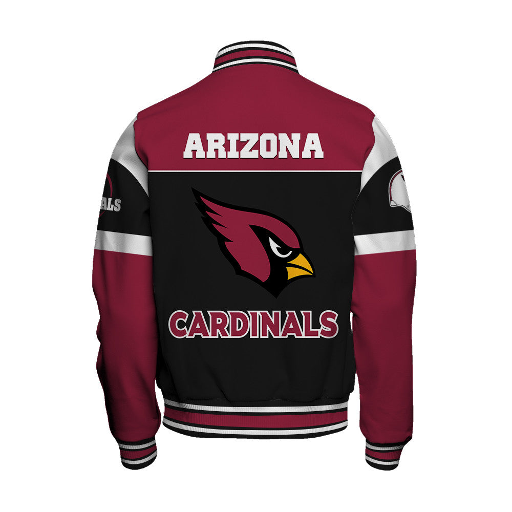 Arizona Cardinals Unisex Team Spirit Varsity Jacket AZBTVJK000107