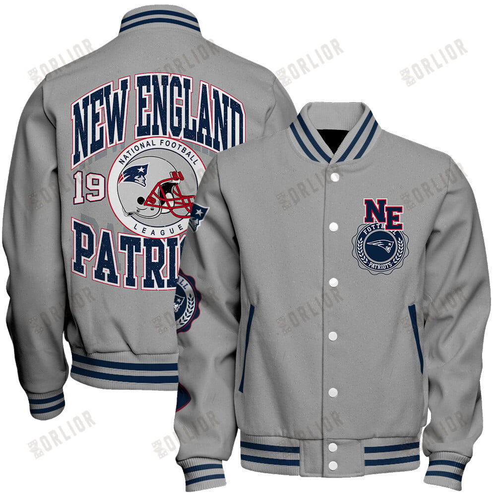New England Patriots Personalized Unisex Varsity Jacket AZBTVJK000352