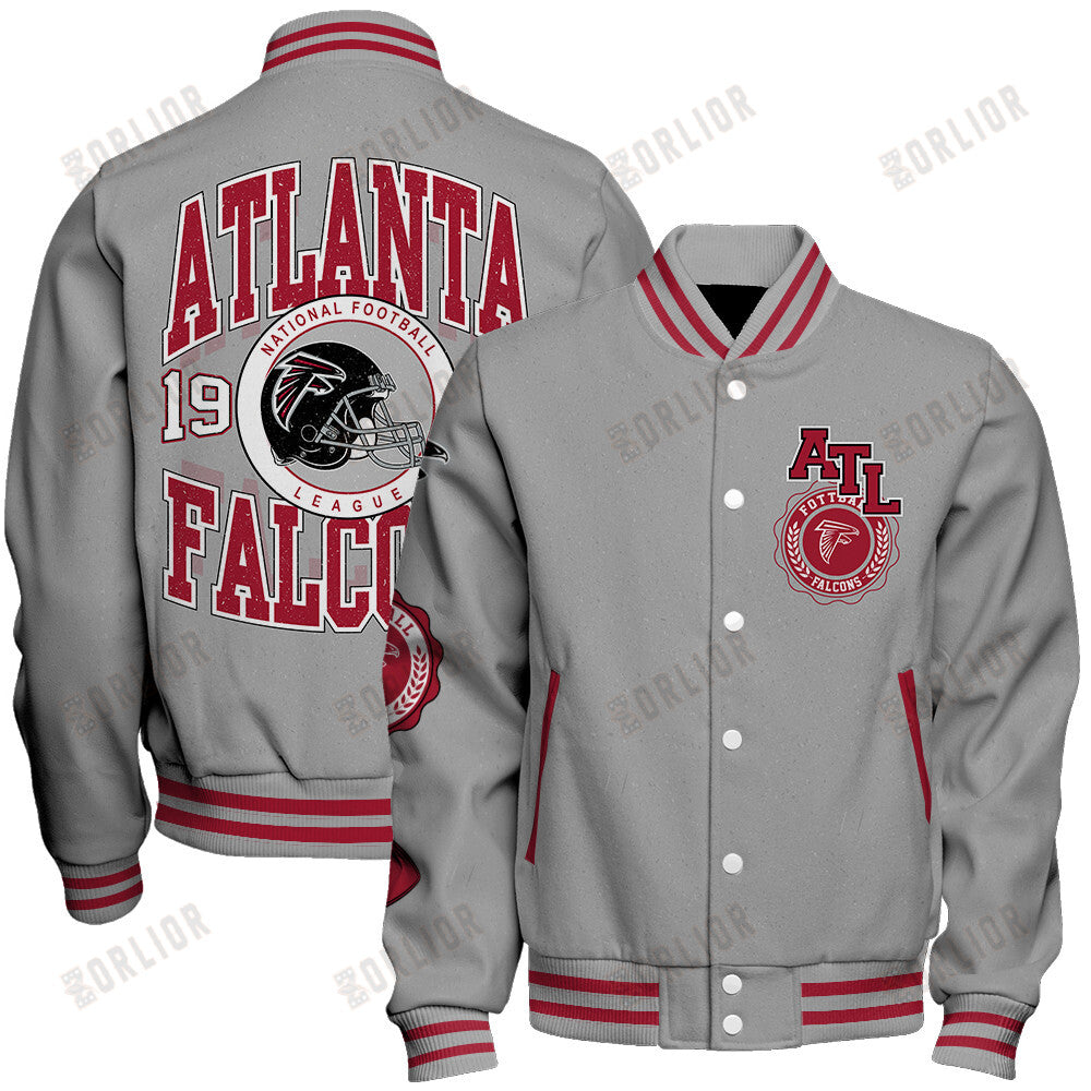Atlanta Falcons Personalized Unisex Varsity Jacket AZBTVJK000372