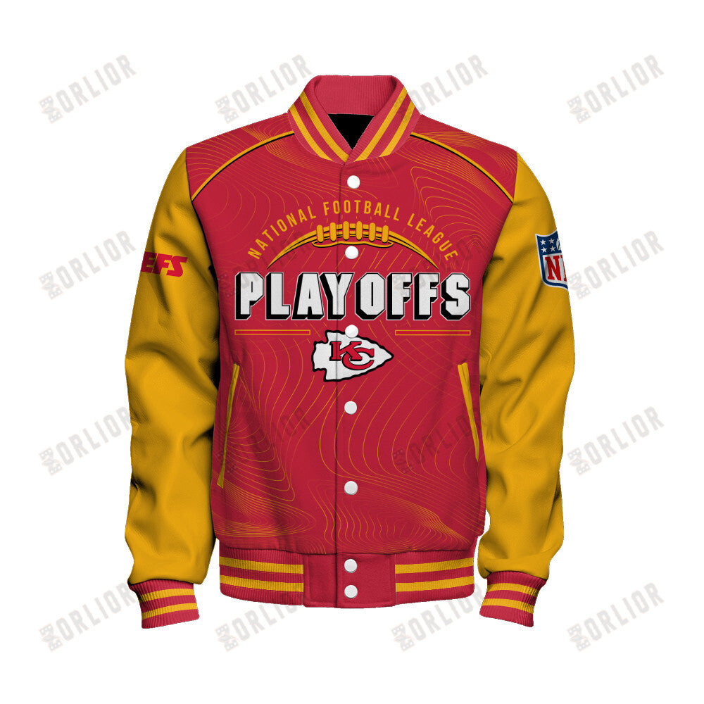 Kansas City Chiefs Unisex Varsity Jacket AZBTVJK000269