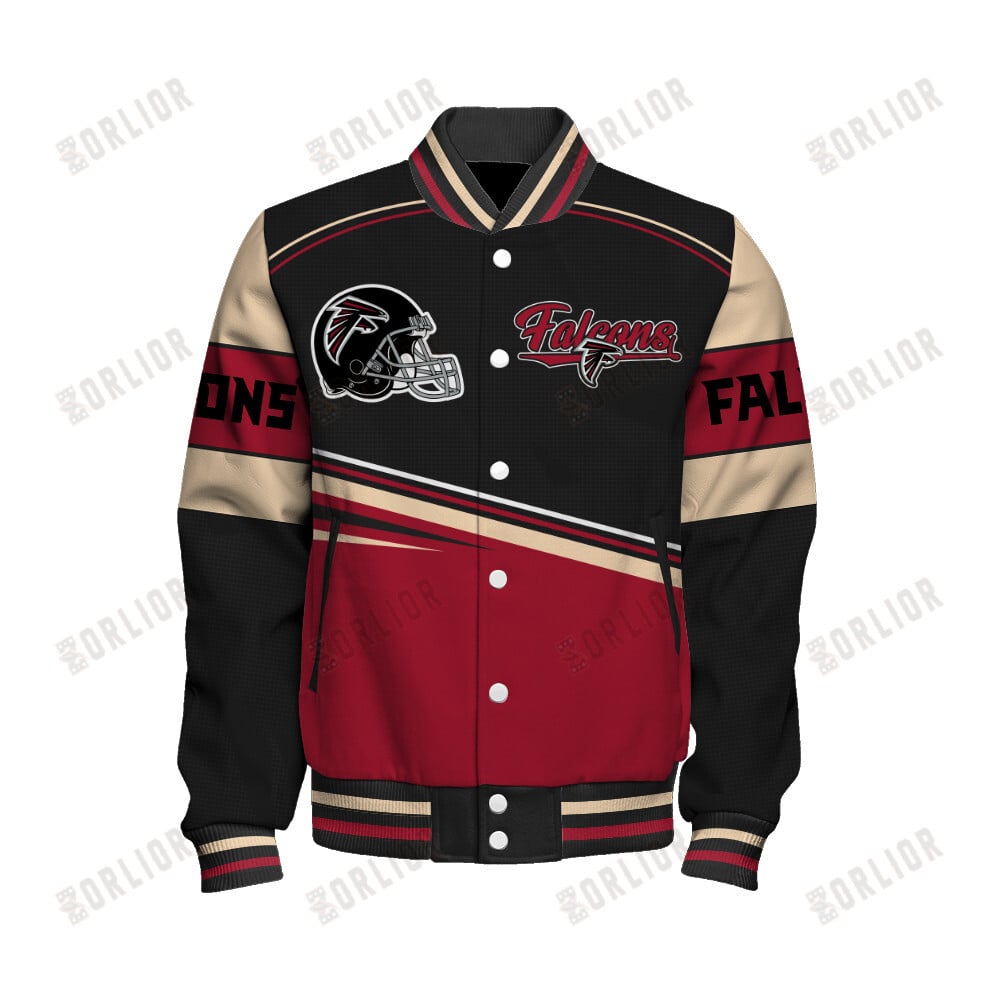 Atlanta Falcons Personalized Unisex Varsity Jacket AZBTVJK000298