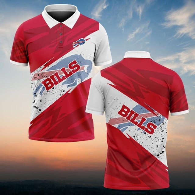 Buffalo Bills Personalized Men Polo Shirt AZBTPLS000059