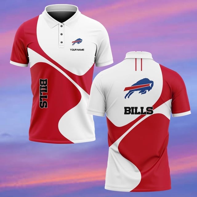 Buffalo Bills Personalized Men Polo Shirt AZBTPLS000060