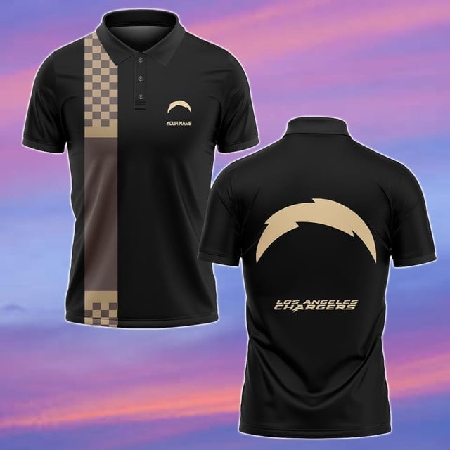 Los Angeles Chargers Personalized Men Polo Shirt AZBTPLS000084