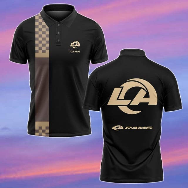 Los Angeles Rams Personalized Men Polo Shirt AZBTPLS000123