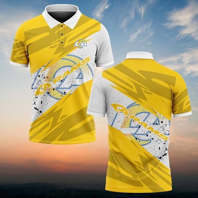 Los Angeles Rams Personalized Men Polo Shirt AZBTPLS000128
