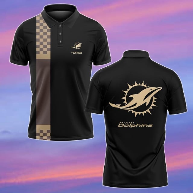 Miami Dolphins Personalized Men Polo Shirt AZBTPLS000131