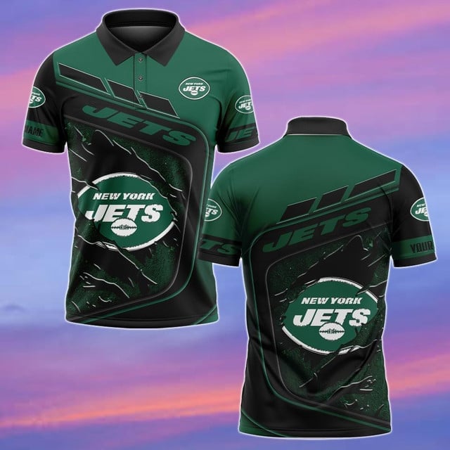 New York Jets Personalized Men Polo Shirt AZBTPLS000141
