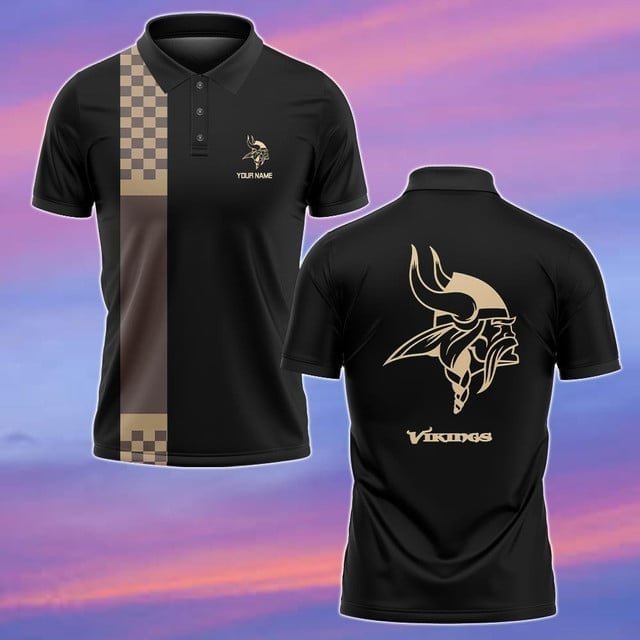 Minnesota Vikings Personalized Men Polo Shirt AZBTPLS000146