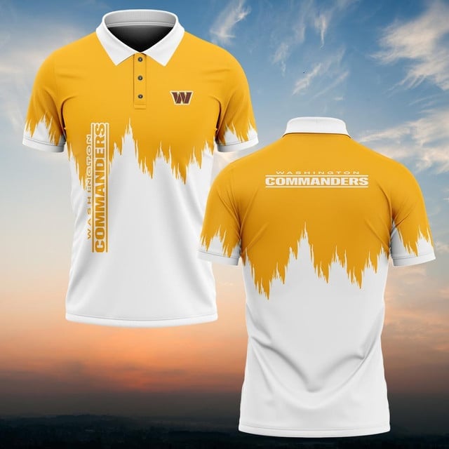 Washington Commanders Personalized Men Polo Shirt AZBTPLS000217