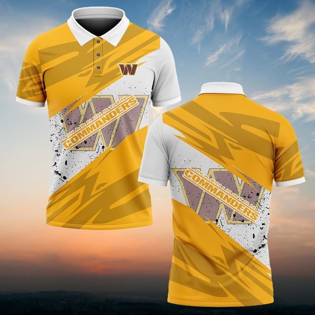 Washington Commanders Personalized Men Polo Shirt AZBTPLS000218