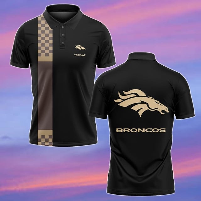 Denver Broncos Personalized Men Polo Shirt AZBTPLS000221