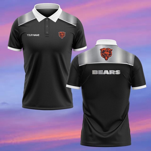 Chicago Bears Personalized Men Polo Shirt AZBTPLS000240