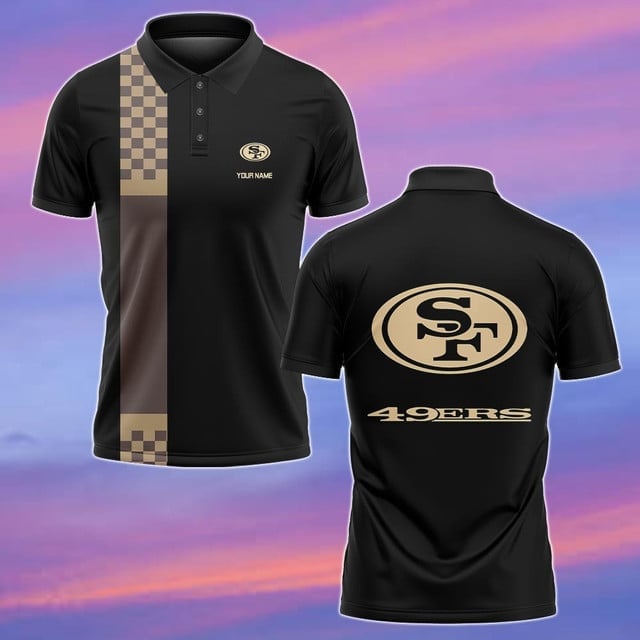 San Francisco 49ers Personalized Men Polo Shirt AZBTPLS000243