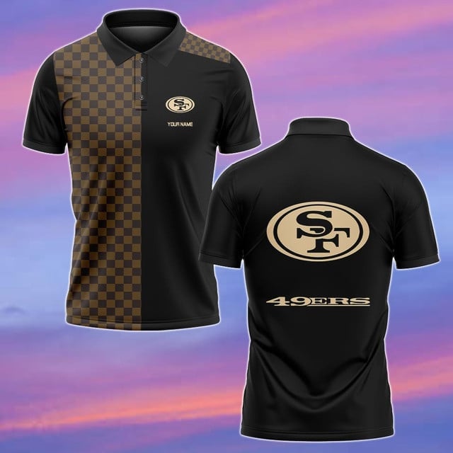 San Francisco 49ers Personalized Men Polo Shirt AZBTPLS000244