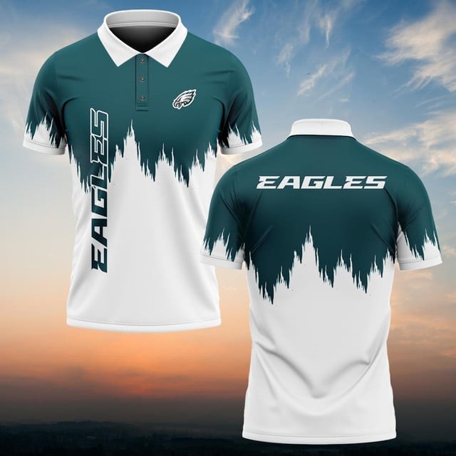 Philadelphia Eagles Personalized Men Polo Shirt AZBTPLS000303