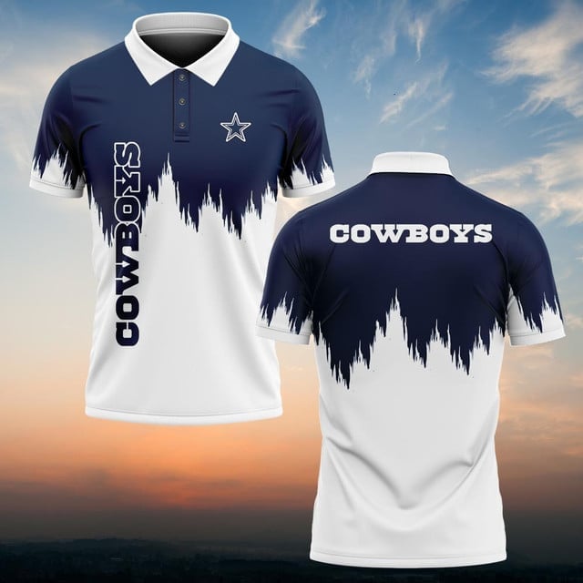 Dallas Cowboys Personalized Men Polo Shirt AZBTPLS000310