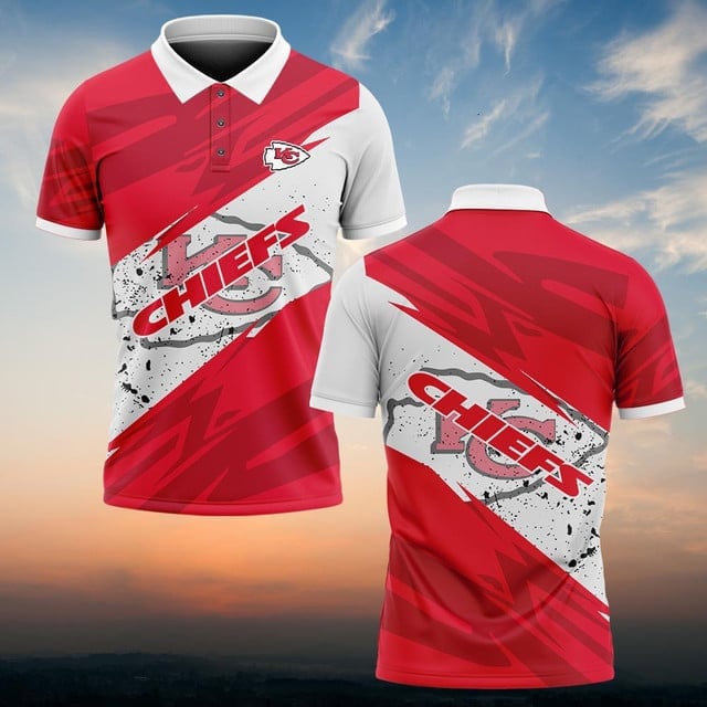 Kansas City Chiefs Personalized Men Polo Shirt AZBTPLS000328