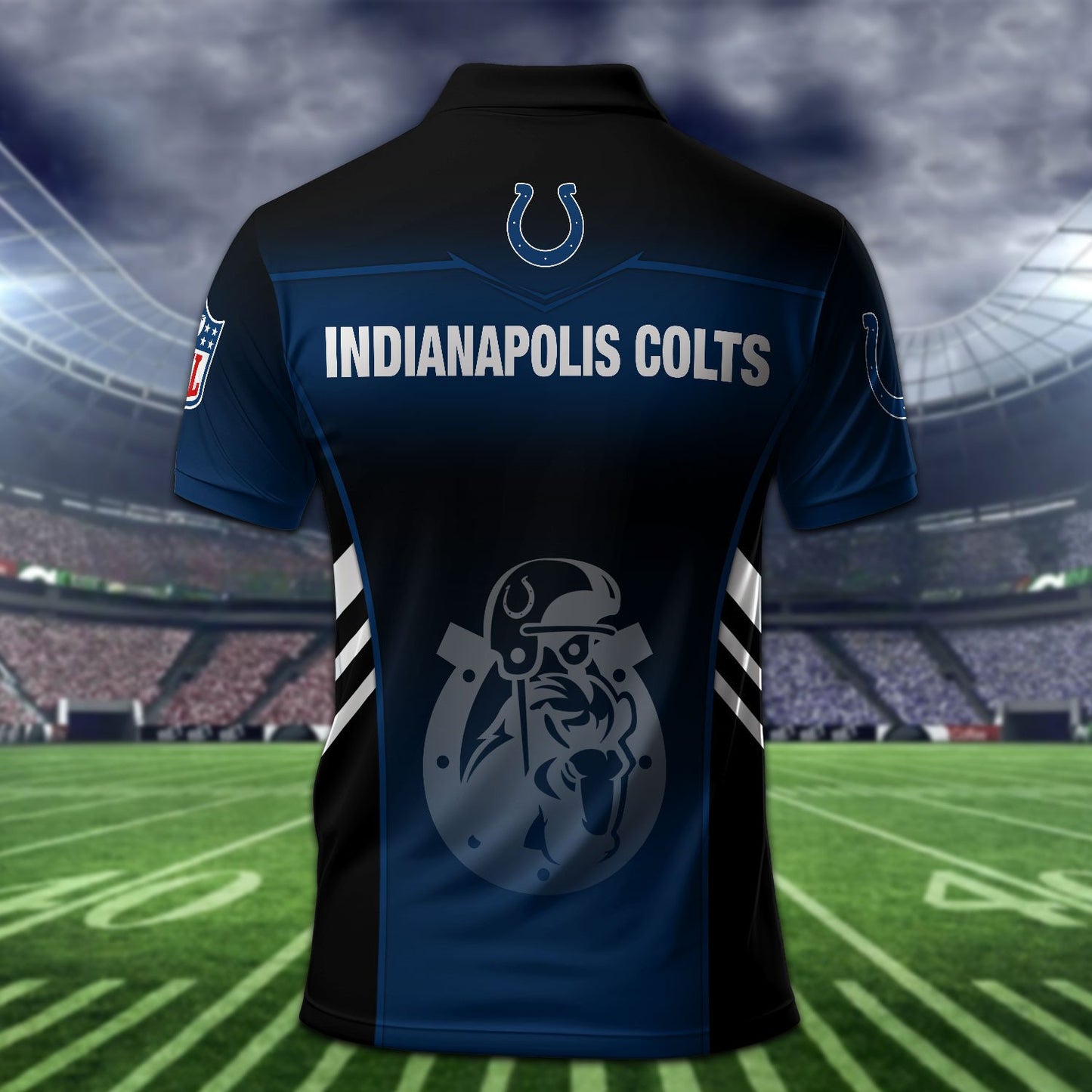 Indianapolis Colts Personalized Men Polo Shirt AZBTPLS000268