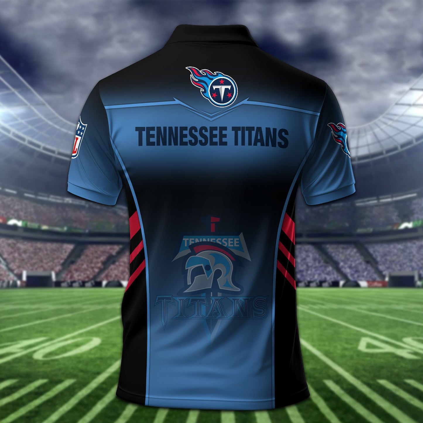 Tennessee Titans Personalized Men Polo Shirt AZBTPLS000285