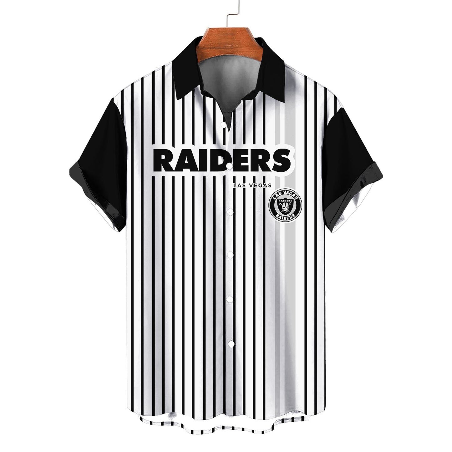 Las Vegas Raiders Classic Retro Mascot Line Hawaiian Shirt AZBTHWS000085