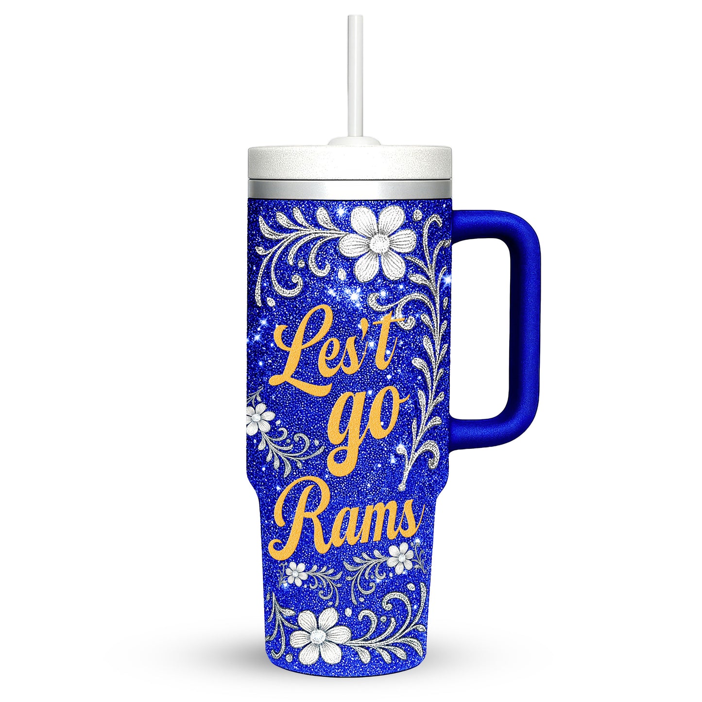 Los Angeles Rams Personalized This Girl Loves Her Team Premium 40oz Tumbler AZBT40OZ000211