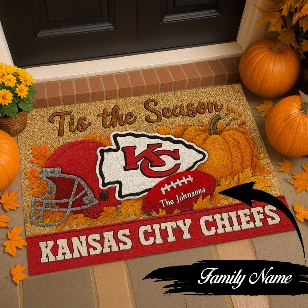 Kansas City Chiefs Premium Halloween Doormat NA81