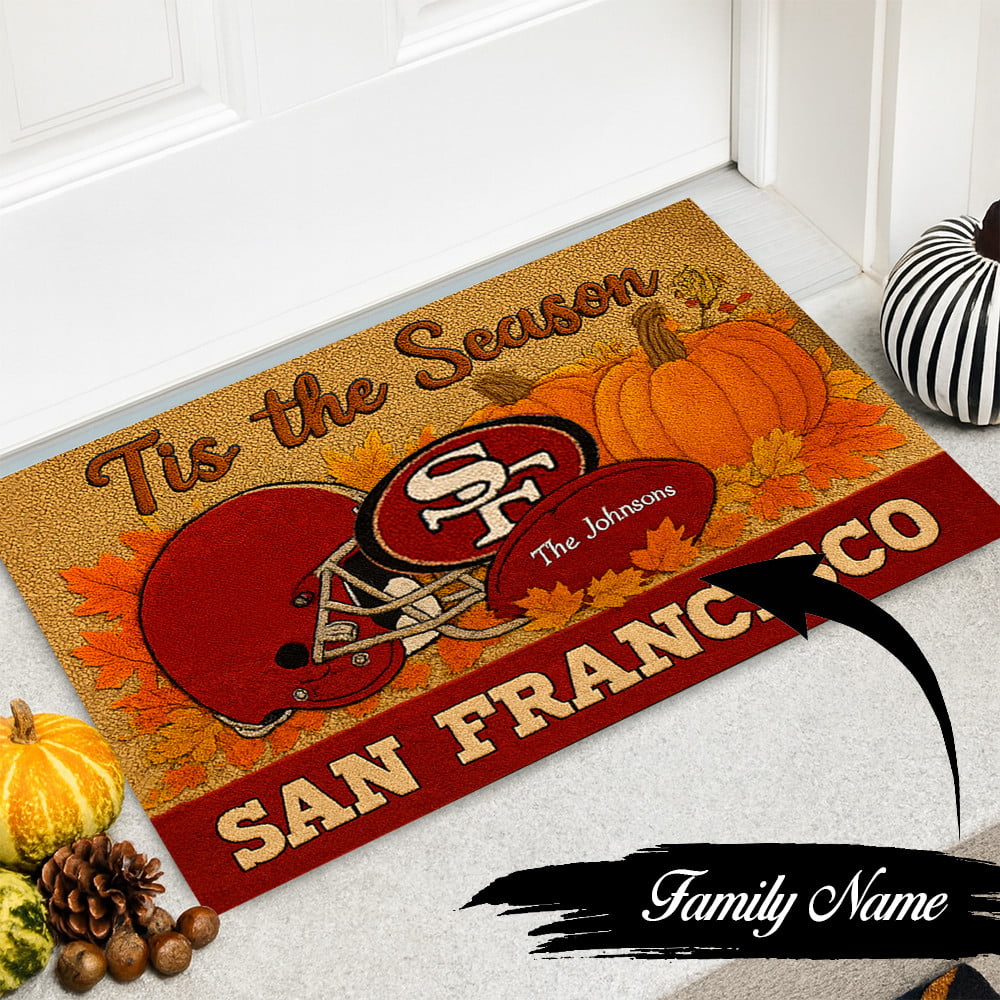 San Francisco 49ers Premium Halloween Doormat NA77