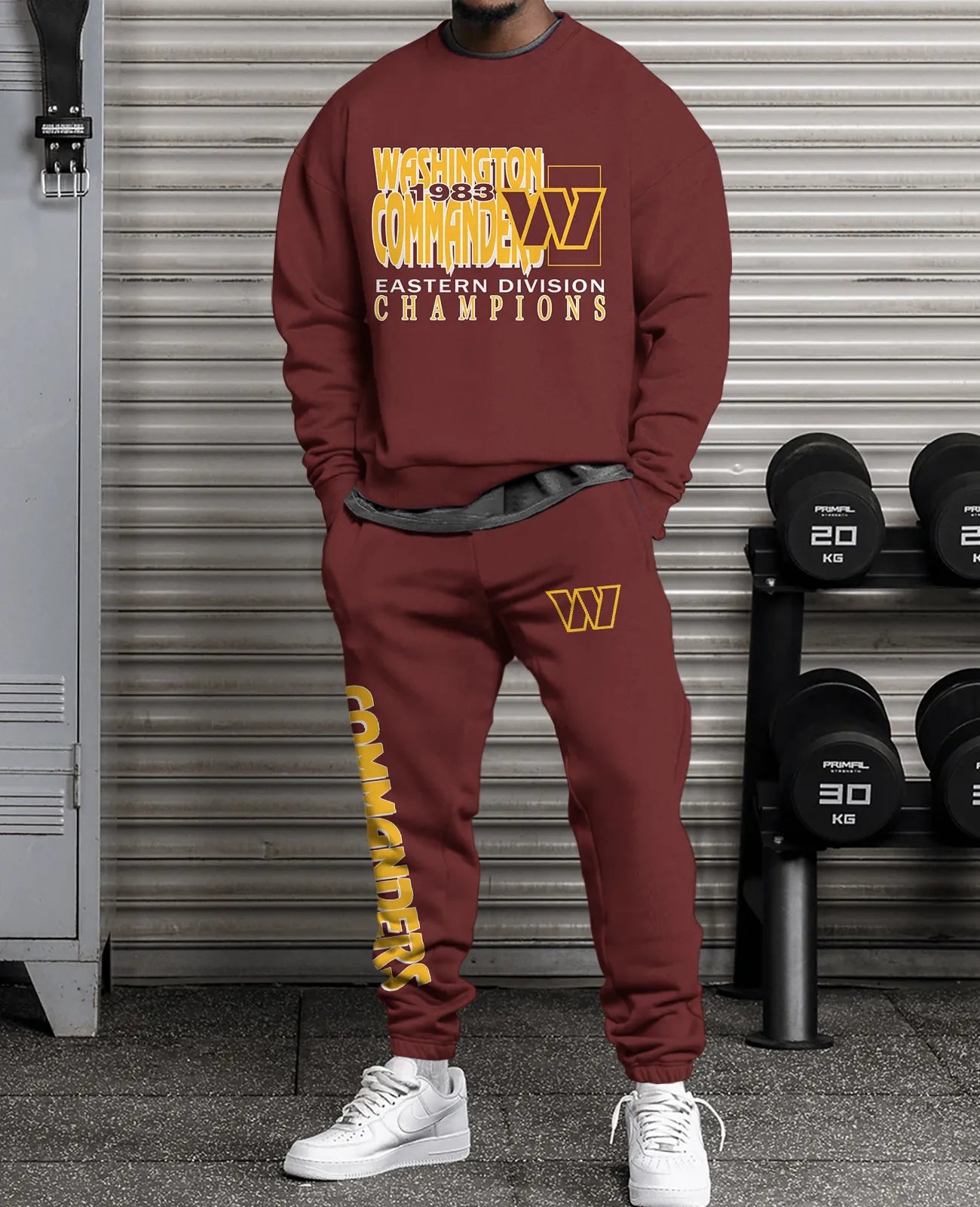 Washington Commanders Combo 3D Sweatsuit and Sweatpants Unisex CBSP55