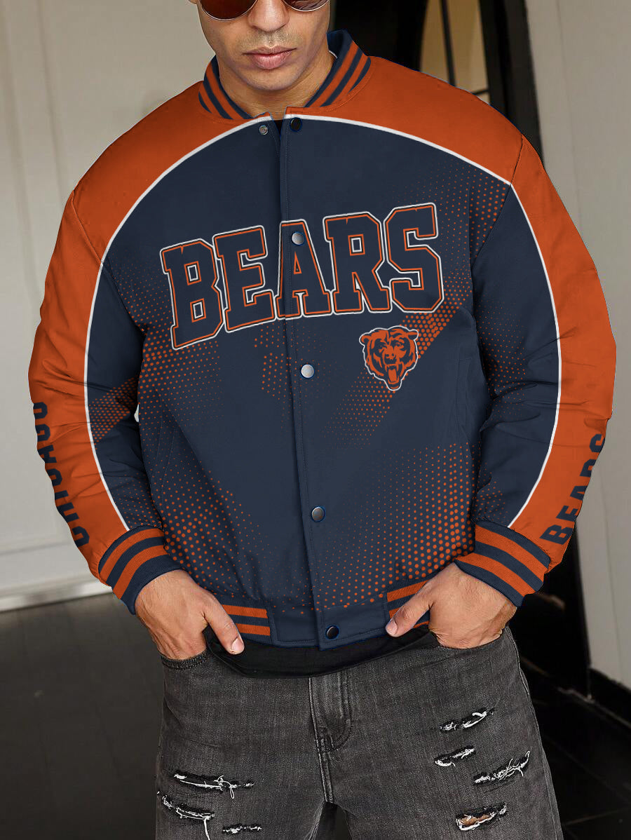 Chicago Bears National Football League Varsity Jacket AZBTVJK000410