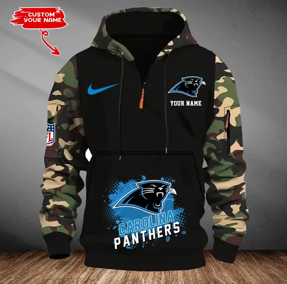 Carolina Panthers Camouflage Hooded Sweatshirt HA37