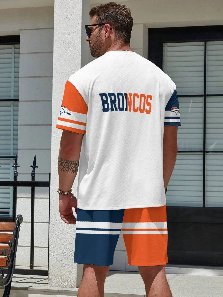 Denver Broncos T-shirt and Shorts AZBTTSAS000048