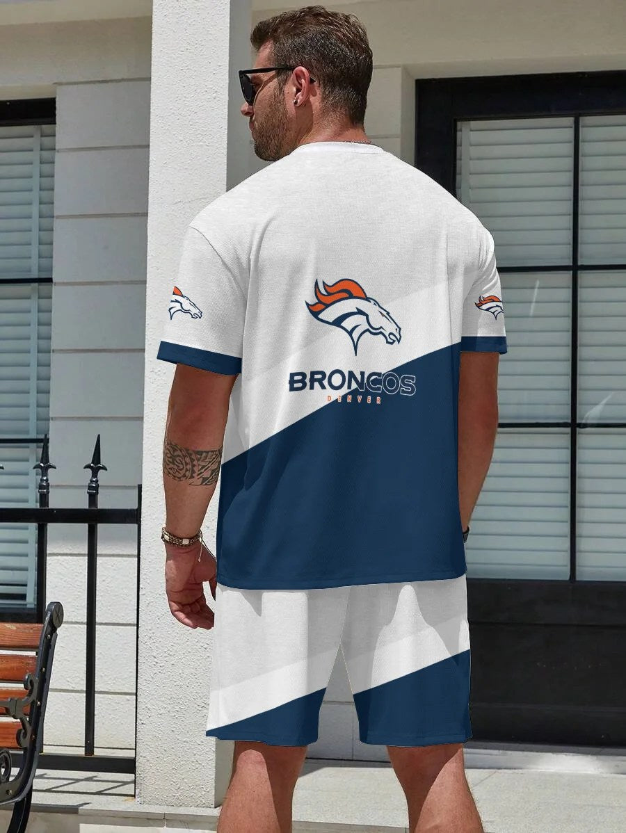 Denver Broncos T-shirt and Shorts AZBTTSAS000065