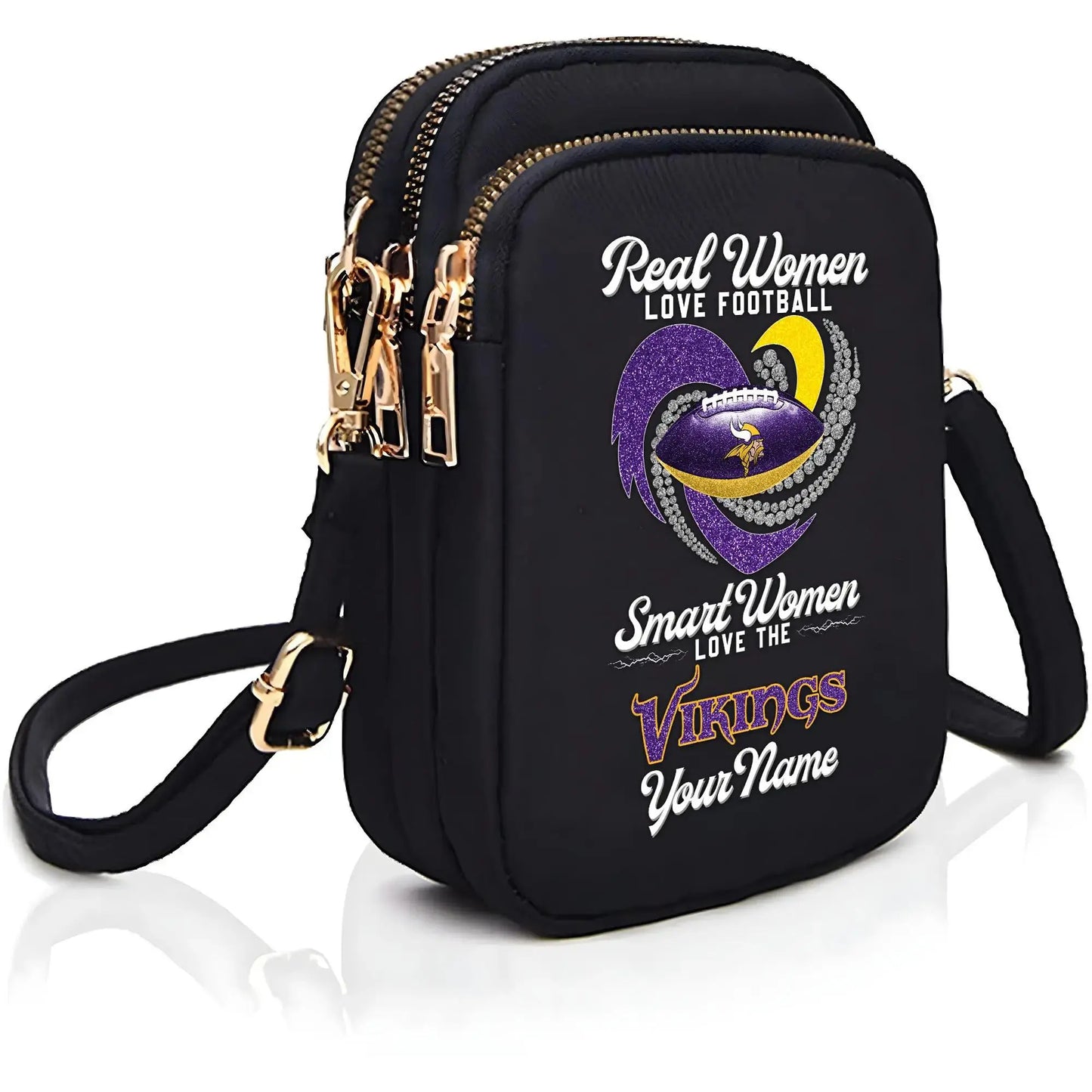 Minnesota Vikings Mini Crossbody Bag for Women New Trending 2025 AZBT2DMCB000069