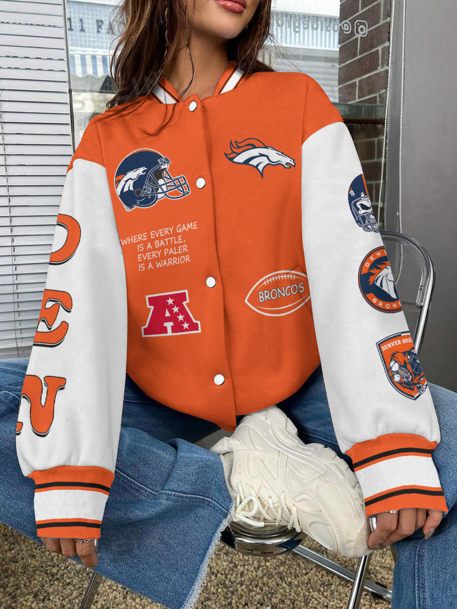 Denver Broncos National Football League Varsity Jacket AZBTVJK000561