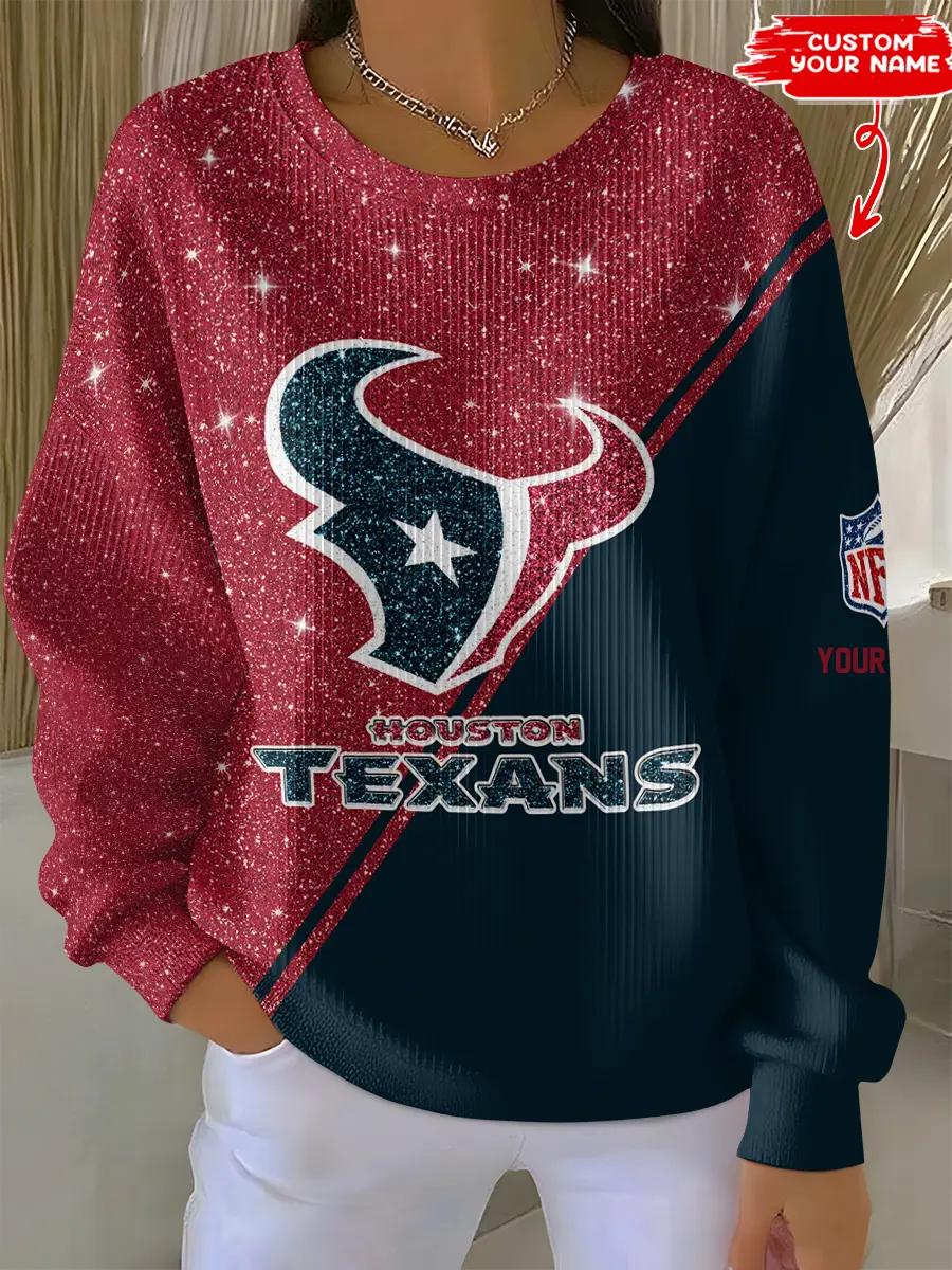 Houston Texans Women’s Knit Sweatshirt EM141