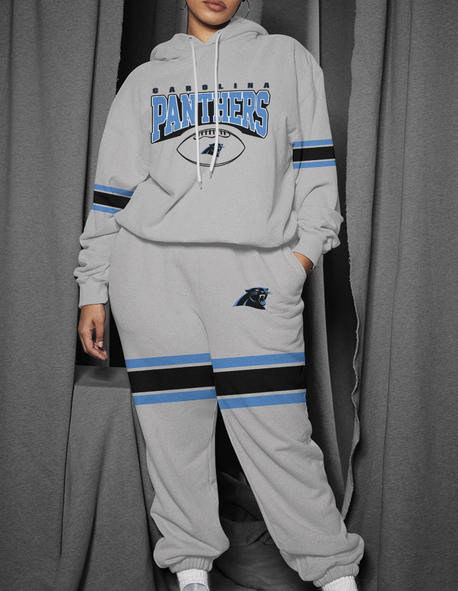 Carolina Panthers Combo Pullover Hoodie And Sweatpants AZBTPHSP000205