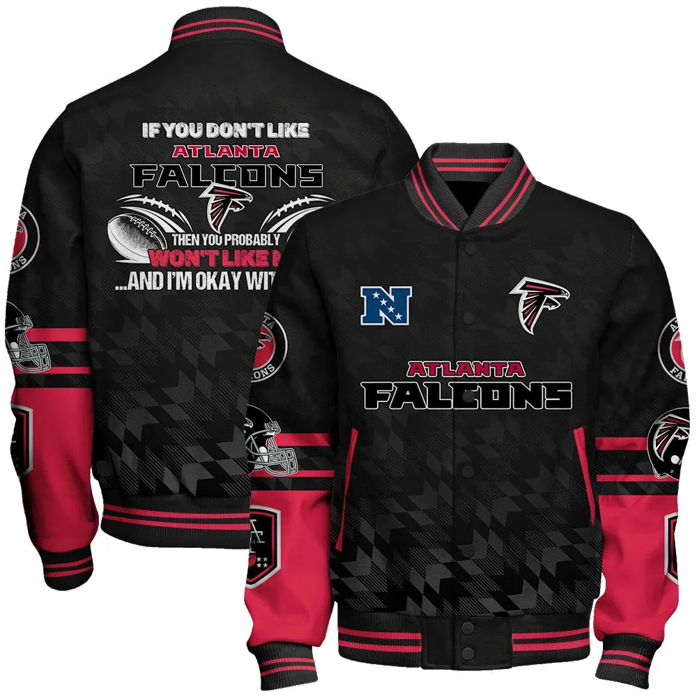 Atlanta Falcons National Football Conference Unisex Varsity Jacket AZDDVJK000002