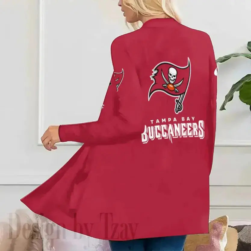 Tampa Bay Buccaneers Women Patch Pocket Cardigan BT184