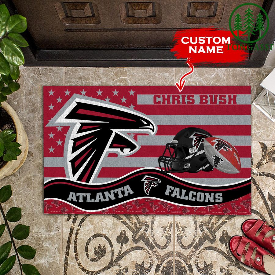 Atlanta Falcons Personalized Doormat BGDMM581