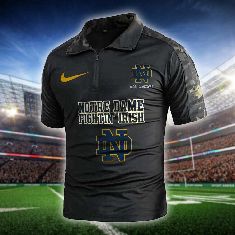 Notre Dame Fighting IrishArmy Polo Shirt AZBTAPS000055