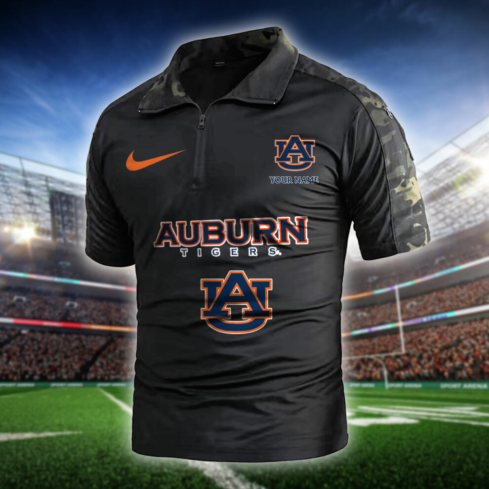 Auburn Tigers Army Polo Shirt AZBTAPS000056