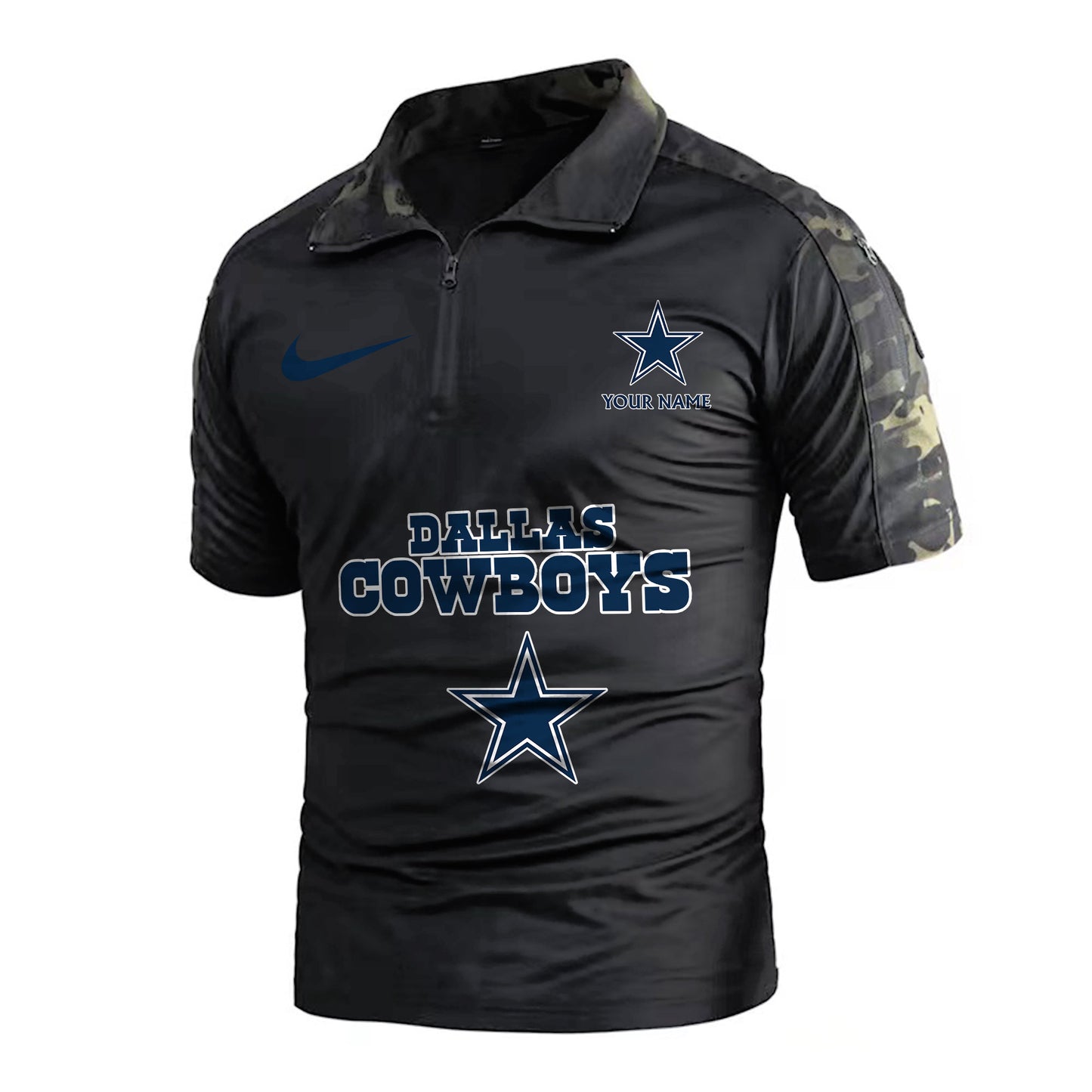 Dallas Cowboys Army Polo Shirt AZBTAPS000046
