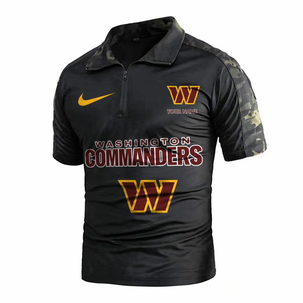 Washington Commanders Army Polo Shirt AZBTAPS000027
