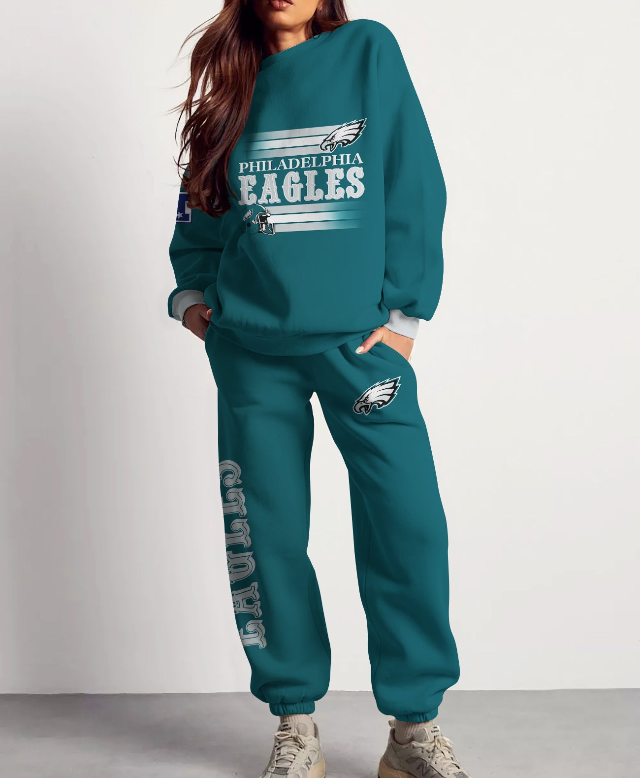 Philadelphia Eagles Combo 3D Sweatsuit and Sweatpants Unisex CBSP179