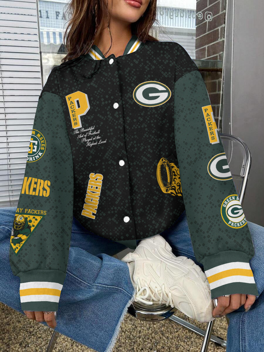 Green Bay Packers National Football League Varsity Jacket AZBTVJK000630