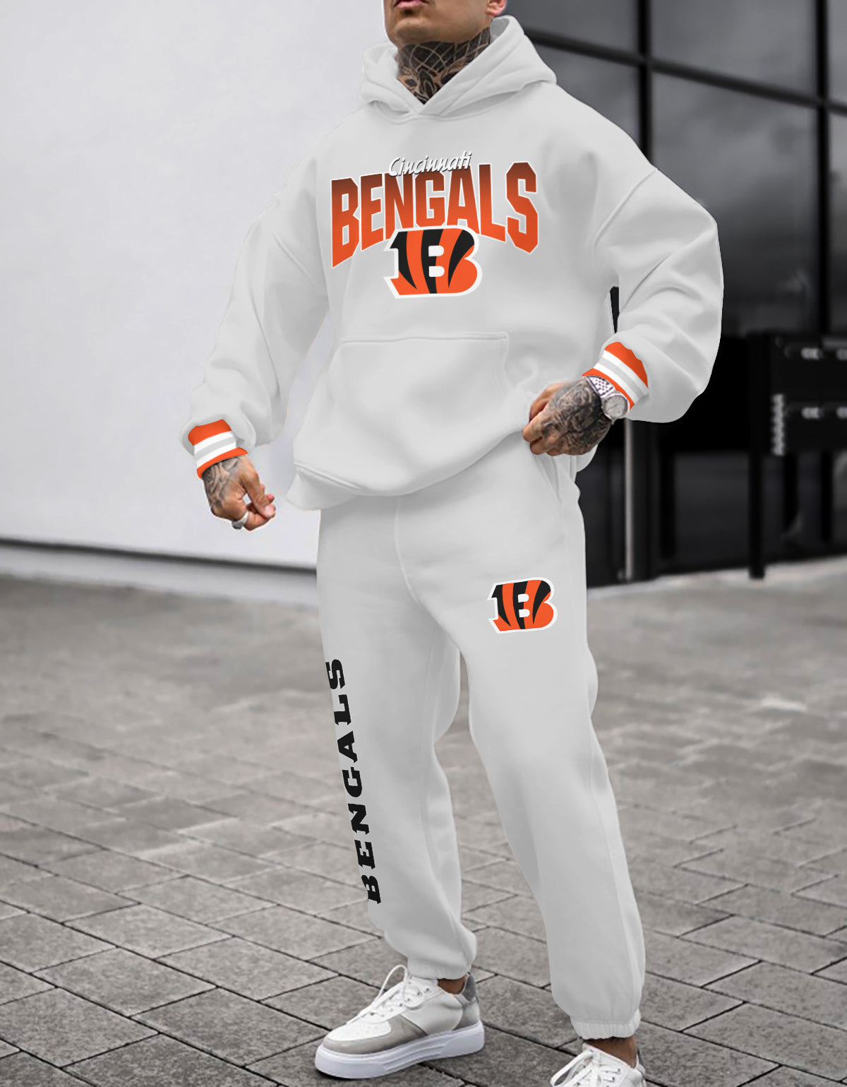 Cincinnati Bengals Combo Pullover Hoodie And Sweatpants AZBTPHSP000295