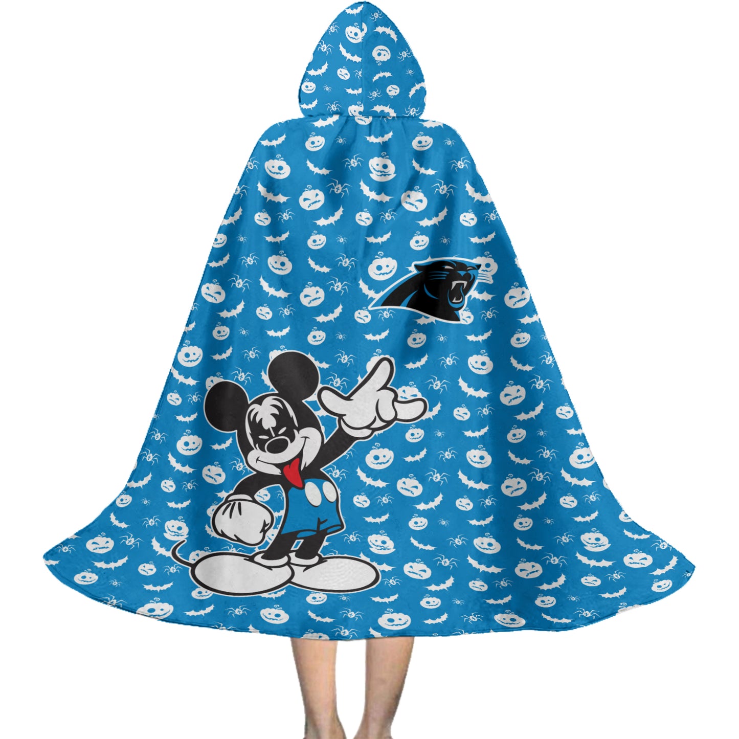 Carolina Panthers Halloween Limited Edition All-Over Print Halloween Cloak