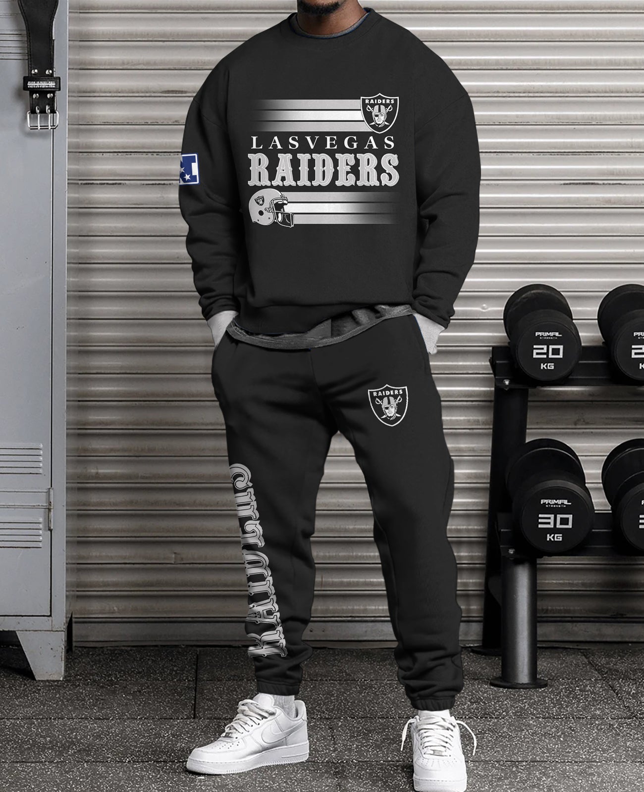 Las Vegas Raiders Combo 3D Sweatsuit and Sweatpants Unisex CBSP84